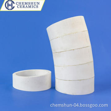 Abrasion Resistant Alumina Ceramic Bends Pipe Liner